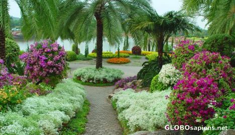 Postcard Noor Noong Garden