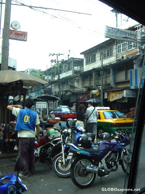 Postcard Streets of Bangkok