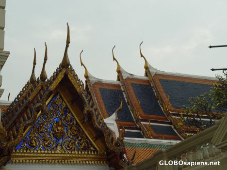 Postcard Temple of the Emerald Buddha