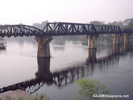 Postcard River Kwai Bridge