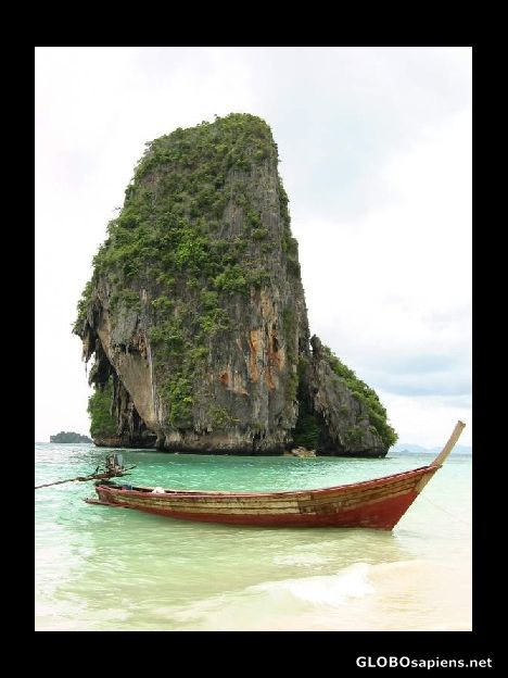 Postcard Phra Nang beach