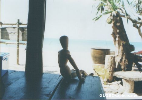 Postcard Looking out over a Thai Sea