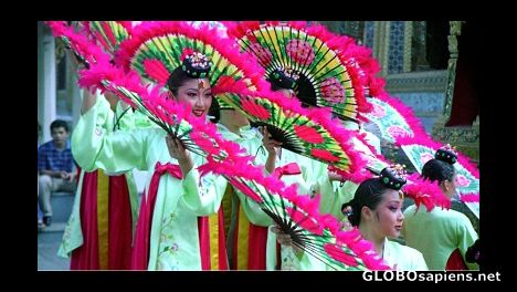 Postcard Colour and pageantry at the Grand Palace