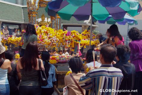 Postcard Erawan Shrine  Bangkok
