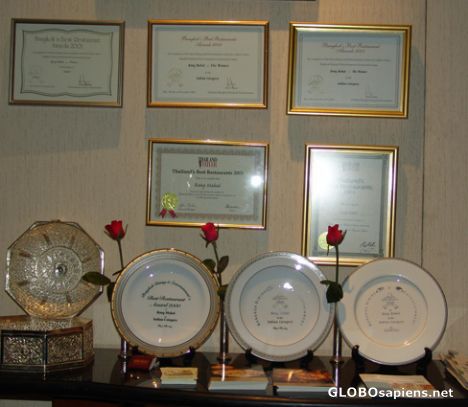 Postcard Rang Mahal Indian Restaurant Awards