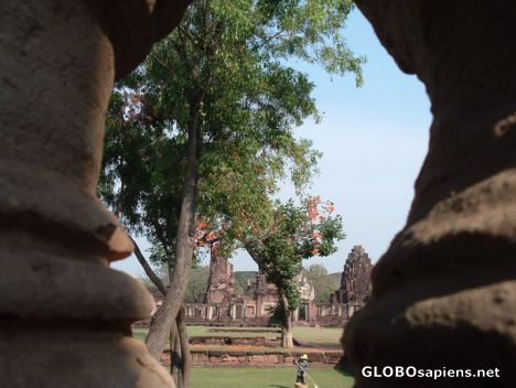 Postcard Through the Phimai Window