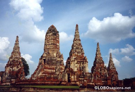 Postcard Ayuthaya Thailand