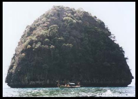 Postcard little island.