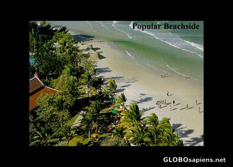Postcard Beach view