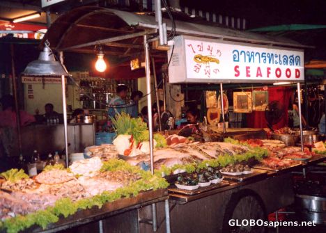 Postcard Hua Hin Night Market