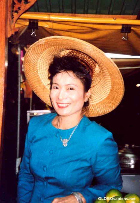 Postcard Attractive Lime Juice Vendor