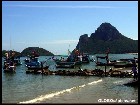 Postcard Fishing Boats