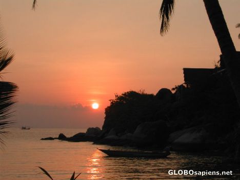 Postcard Ko Tao Sunset
