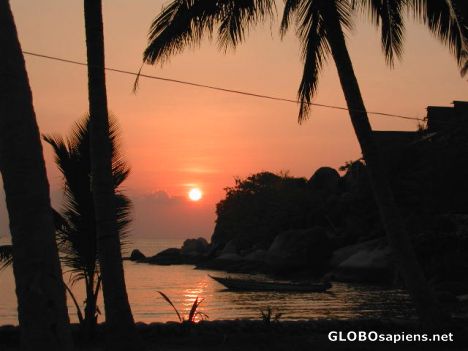 Postcard Ko Tao Sunset