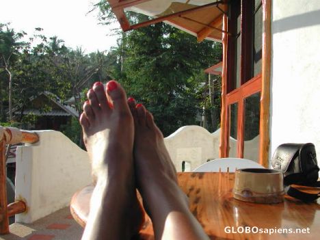Postcard balcony on Ko Tao