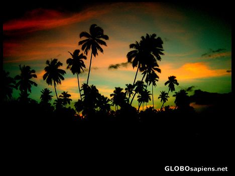 Postcard Sunset over Bang Por Koh Samui