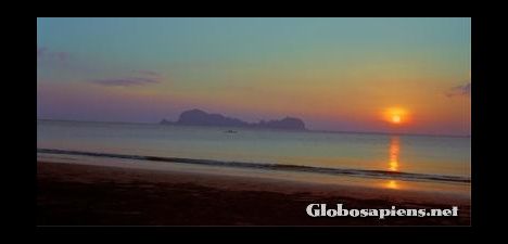 Postcard Life's a beack on Ko Sukorn