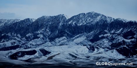 Postcard mountains