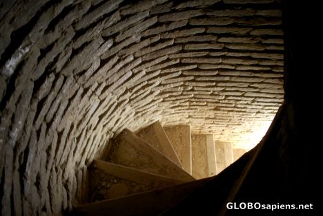 Postcard Tower stairs