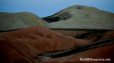 Postcard Colord soil
