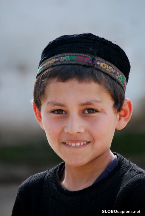 Postcard Smiling boy