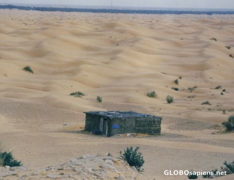 Ksar Ghilane--Coffee anyone?