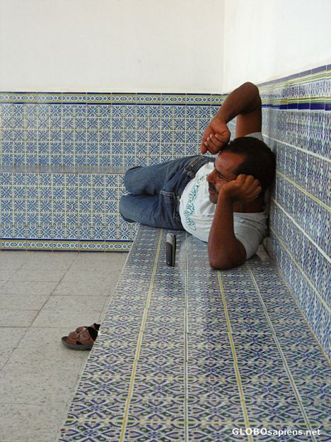 Postcard Afternoon nap