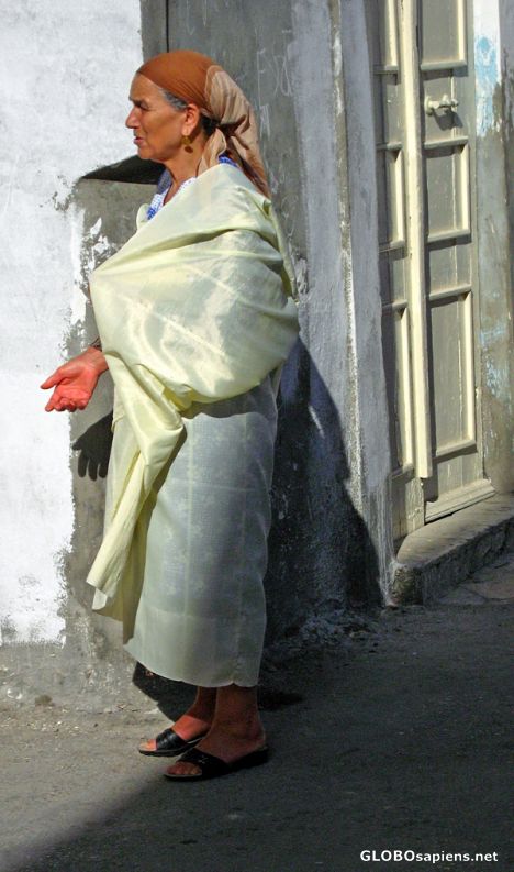 Postcard Women of the Medina 1