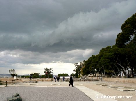 Postcard Rain clouds