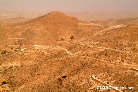 Postcard Matmata (TN) - on the edge of the Sahara