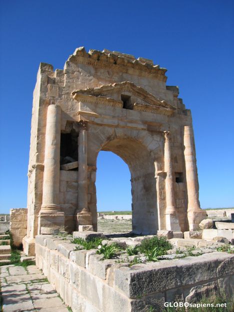 Postcard ruins