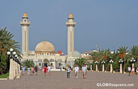 Postcard Bouguiba Mausoleum