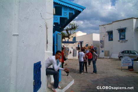 Postcard Sidi Bou Saïd (TN) - relaxing