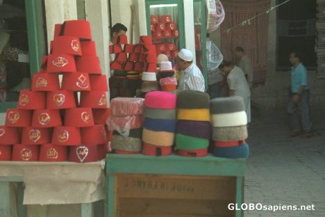 Postcard Fez Souk