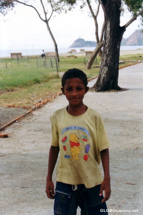 Postcard Dili Kid2
