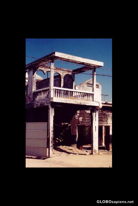 Postcard Scars of Violence, Dili, East Timor