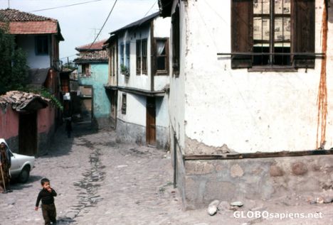 Postcard Ankara Old Woman
