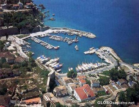 Postcard Old Antalya