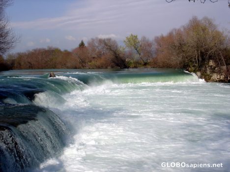 Postcard Manavgat waterfall 2