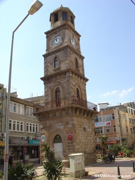 Postcard Canakkale Clock Tower