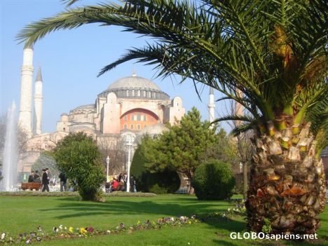 Postcard aya sofia