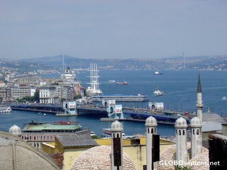 Postcard scenery from Istanbul