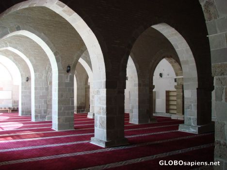 Postcard inside the Ulucami Mosque