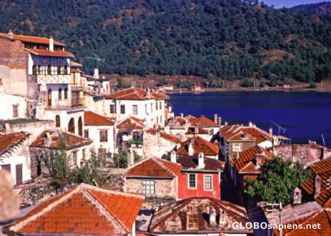 Postcard Marmaris, Turkey December