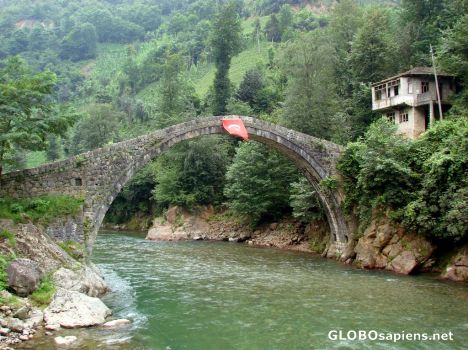Postcard Taskemer Bridge