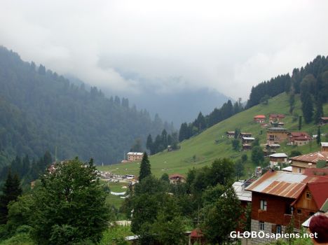 Postcard Ayder plateu