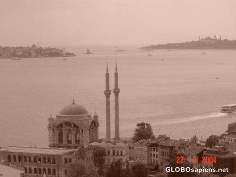 Postcard the bosphorus