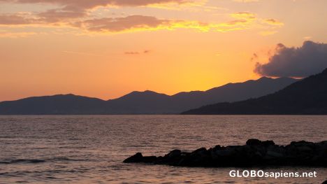 Postcard Sunset in Anamur