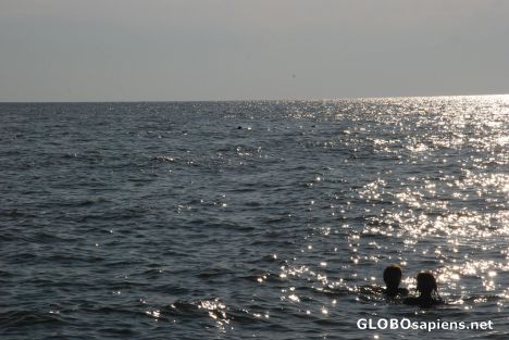 Postcard mediterranean sea lovers
