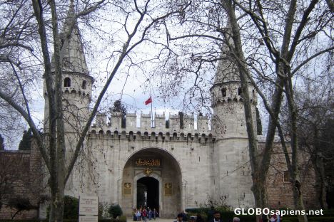 Postcard Gate of Salutation